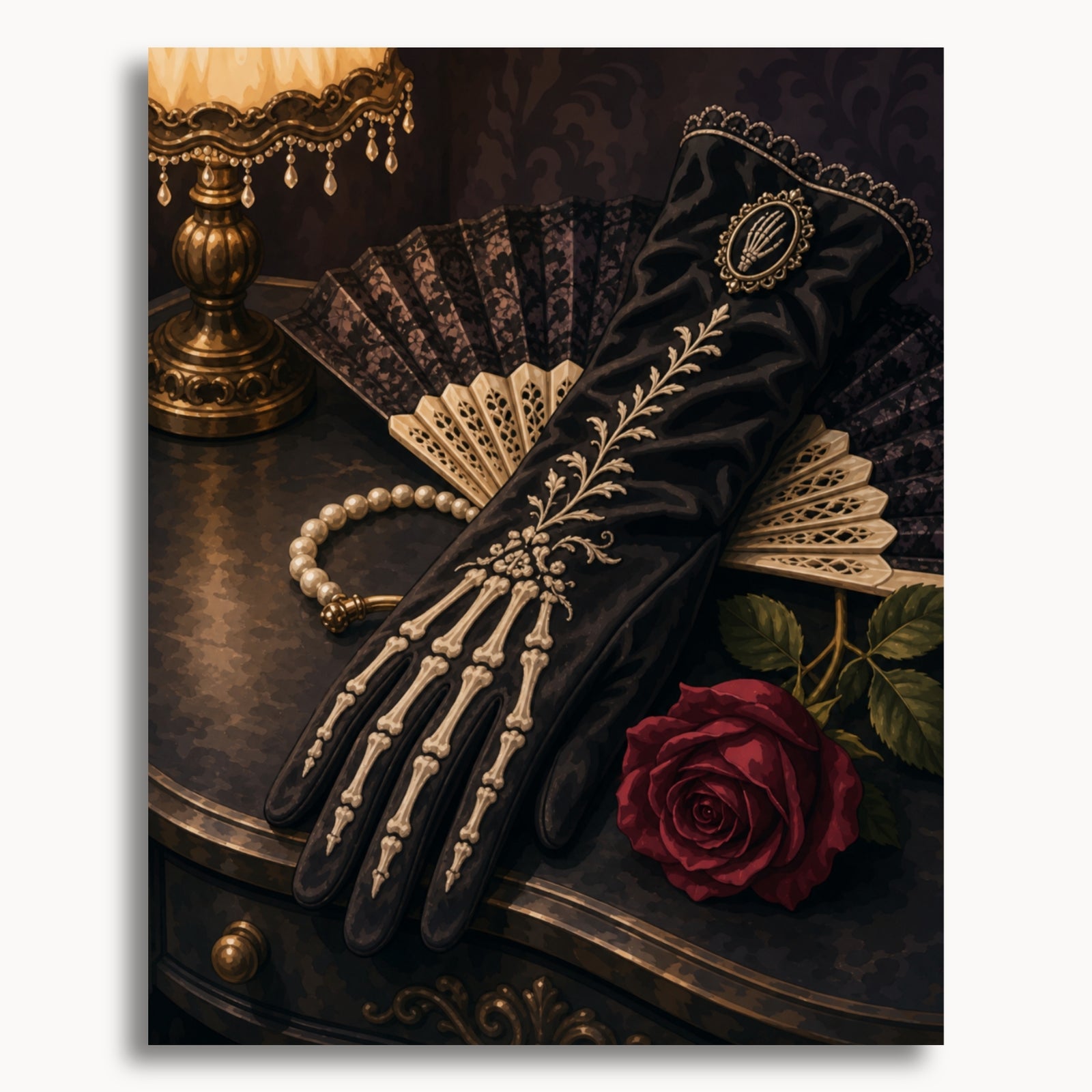 Skeleton Gloves