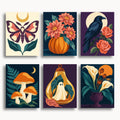 Mystical Botanicals Mini Paint By Numbers Set