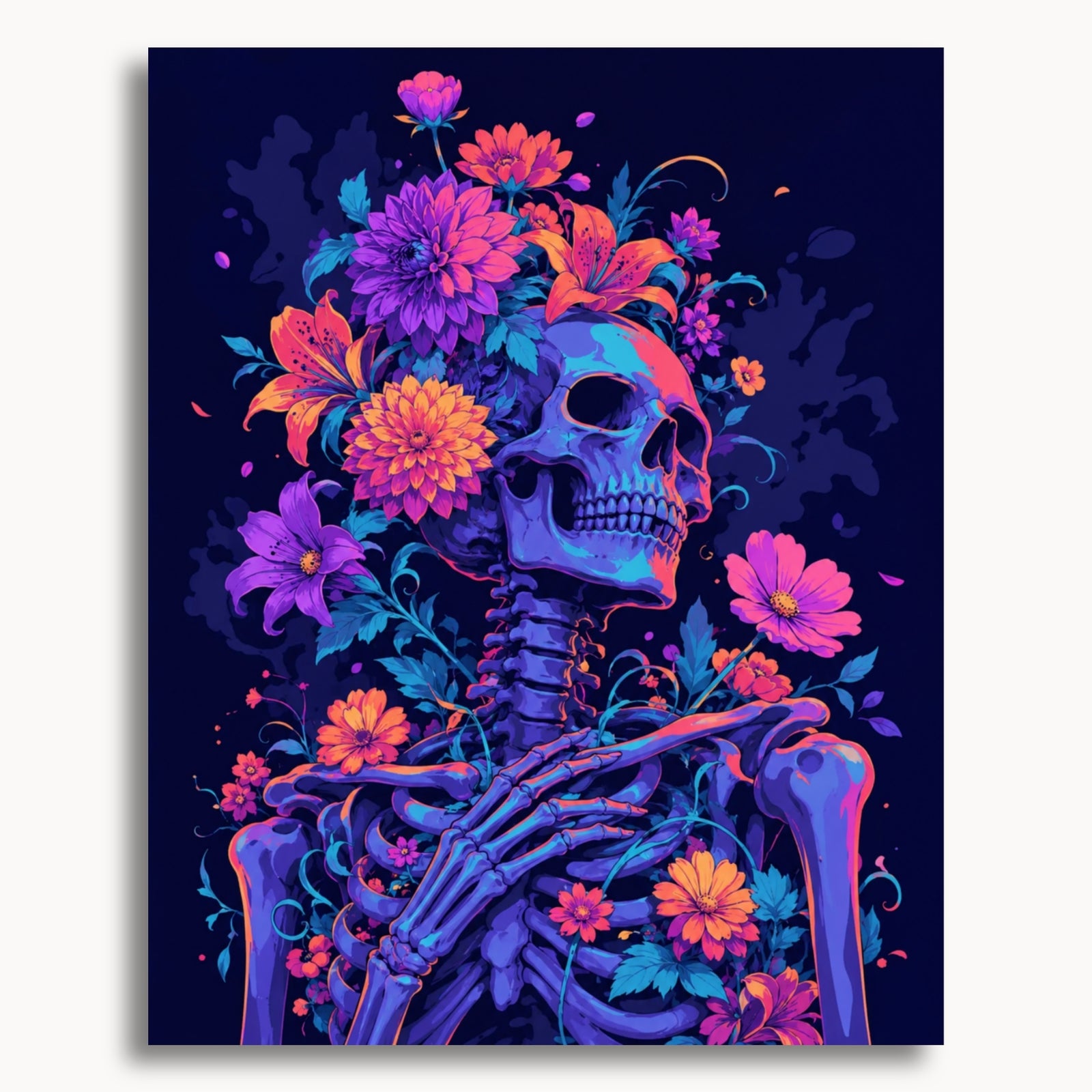 Floral Skeleton