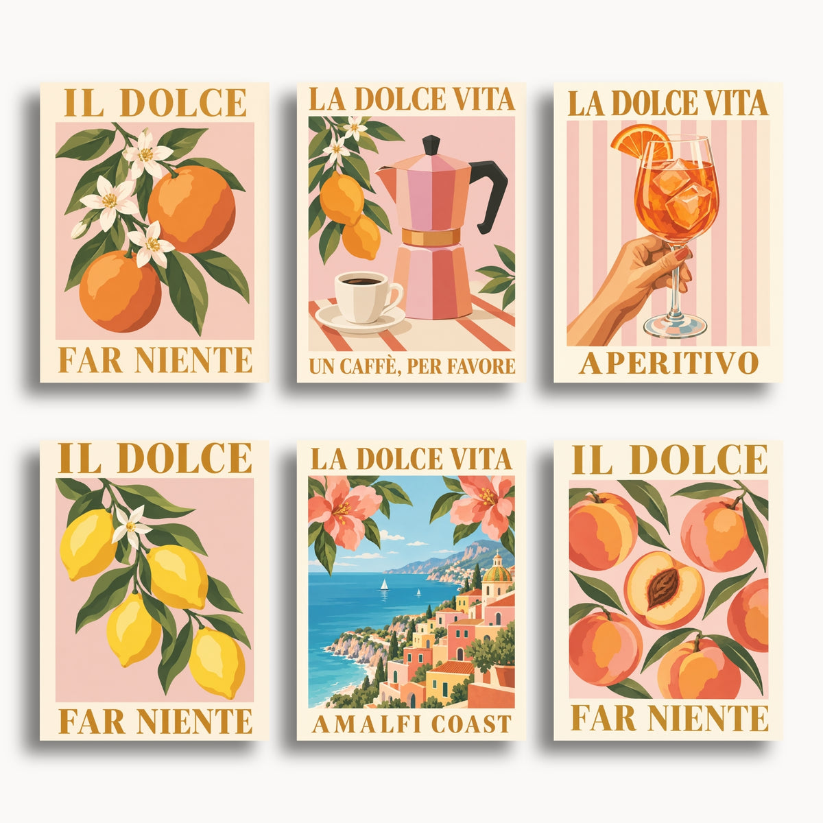 Italian Dolce Vita | 6 Mini Kits