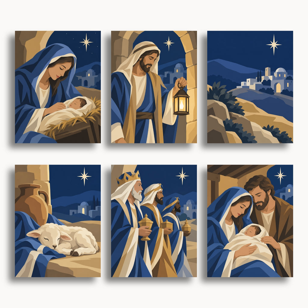 Scènes de la Nativité | 6 mini-kits