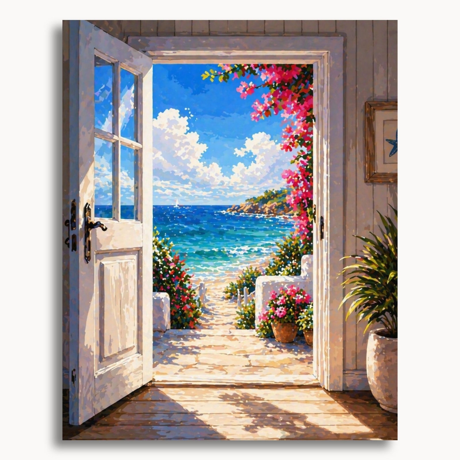 Coastal Door View