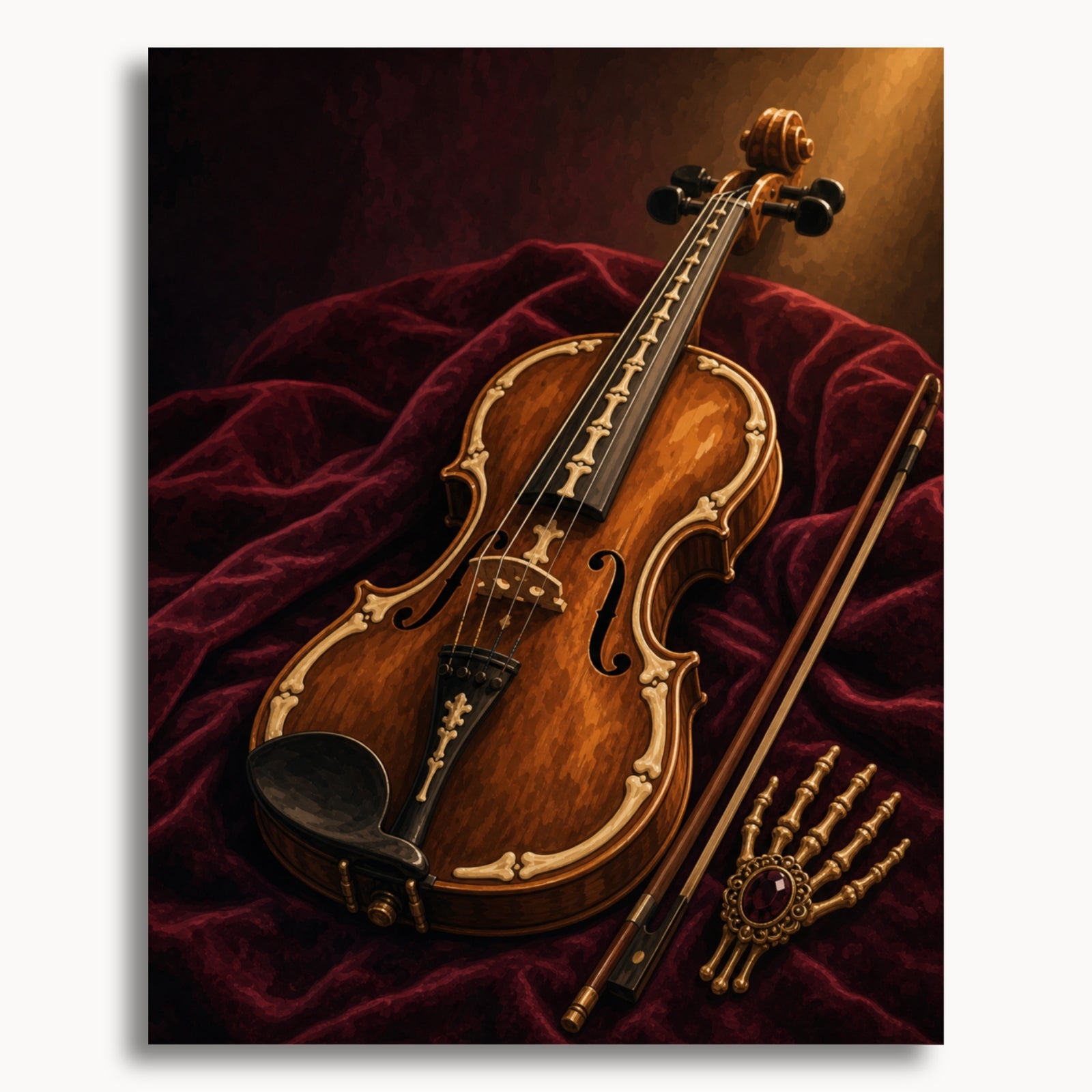 Skeleton Violin