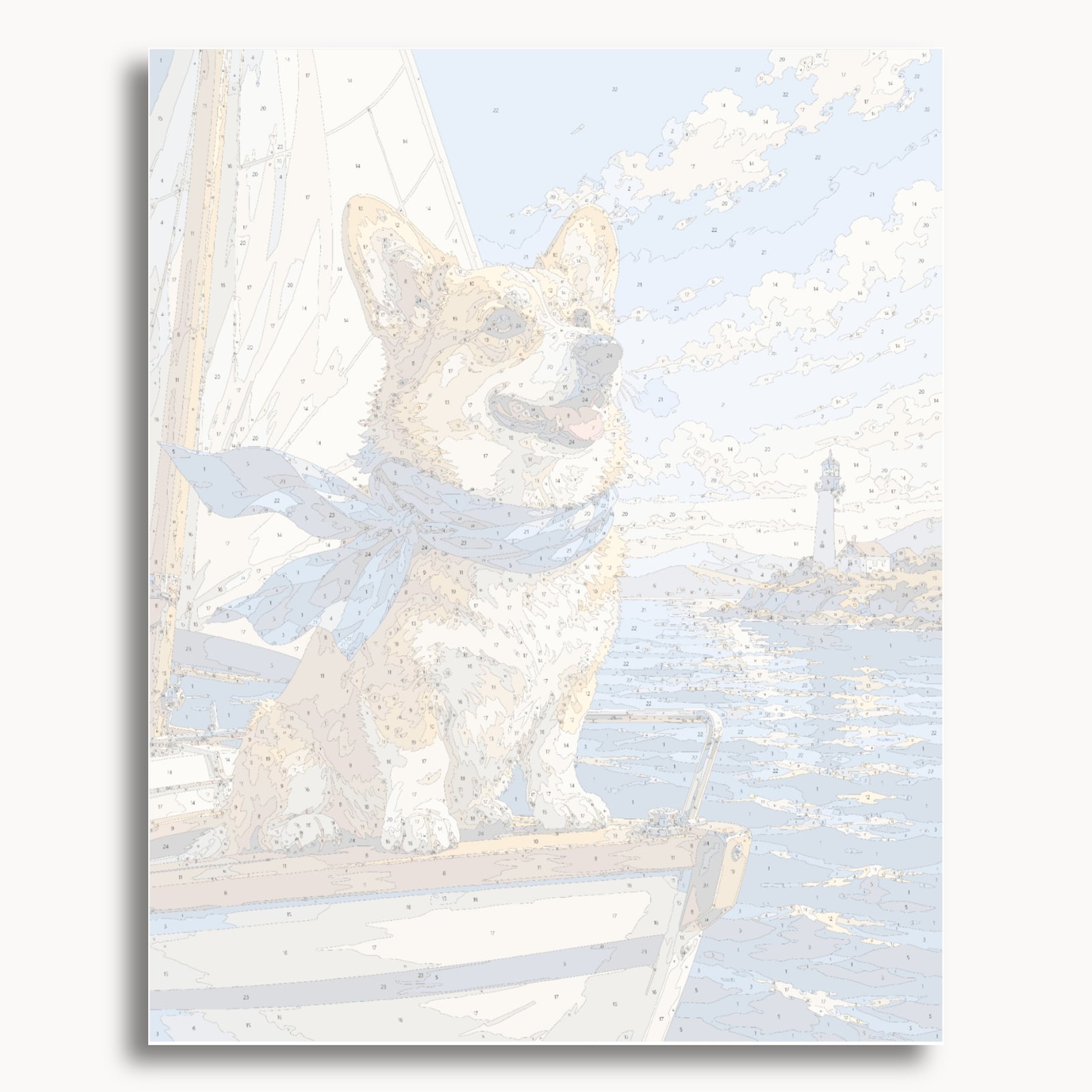 Sailing Corgi