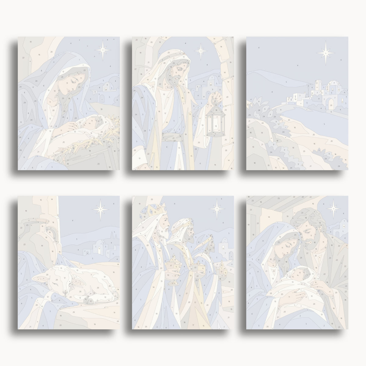 Scènes de la Nativité | 6 mini-kits