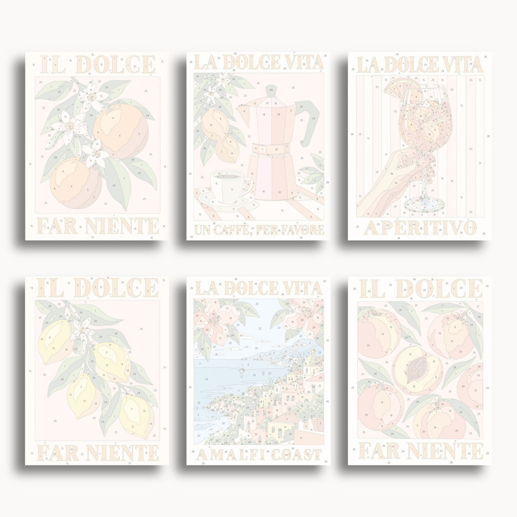 Italian Dolce Vita | 6 Mini Kits