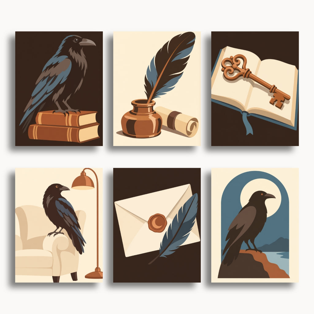 Raven And Quill | 6 Mini Kits