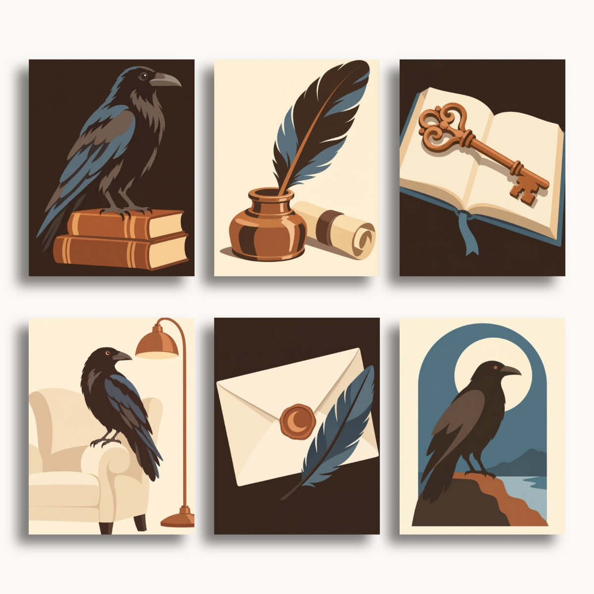 Raven And Quill | 6 Mini Kits
