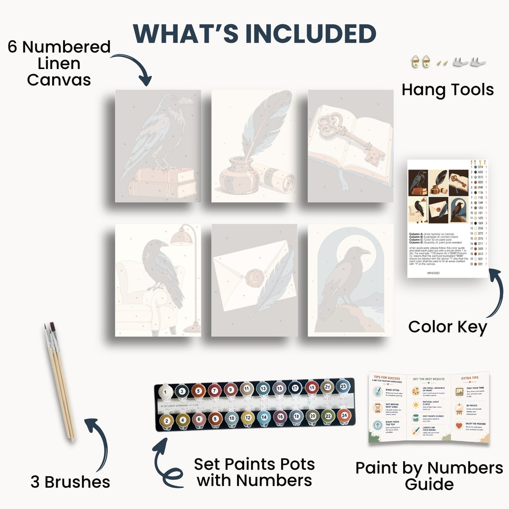 Raven And Quill | 6 Mini Kits