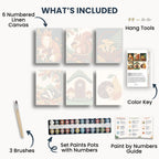 Woodland Animals Mini Paint By Numbers Set