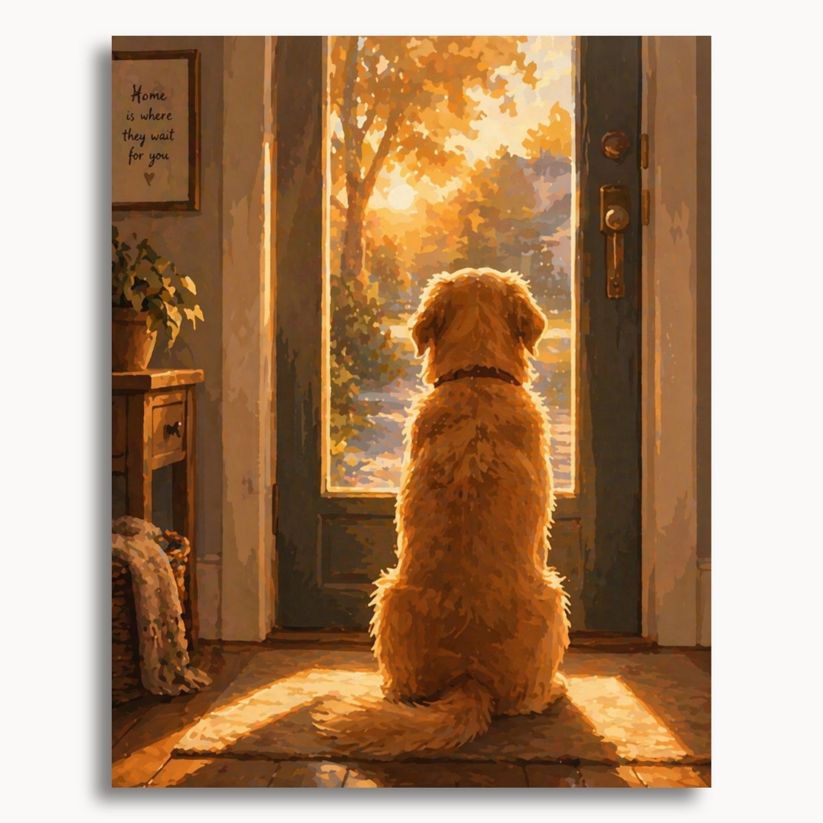 Waiting Dog