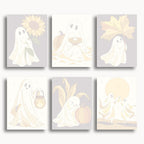 Ensemble de mini peinture par numéros Ginkgo Automne