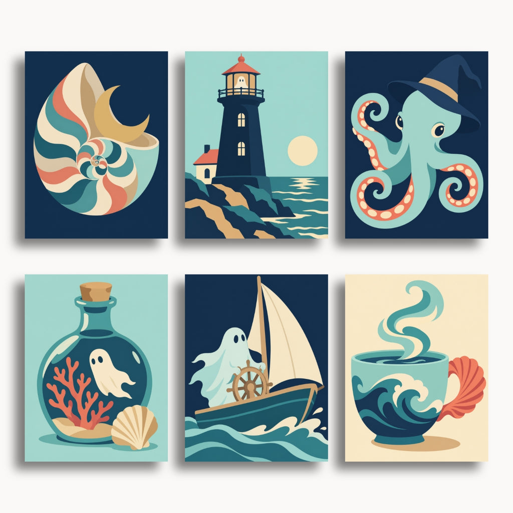 Ocean Ghosts | 6 Mini Kits