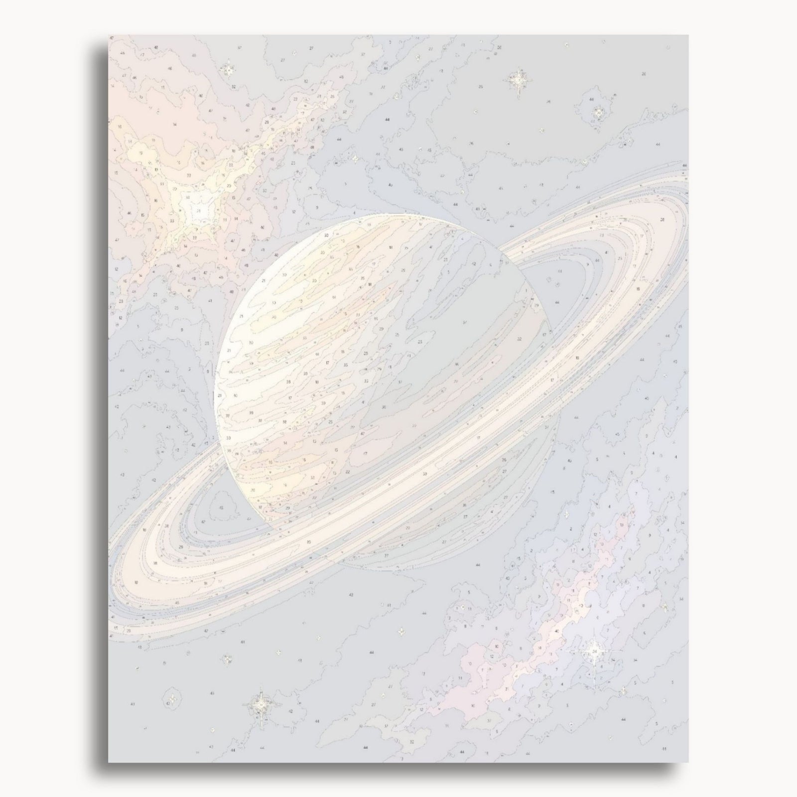 Saturne doré