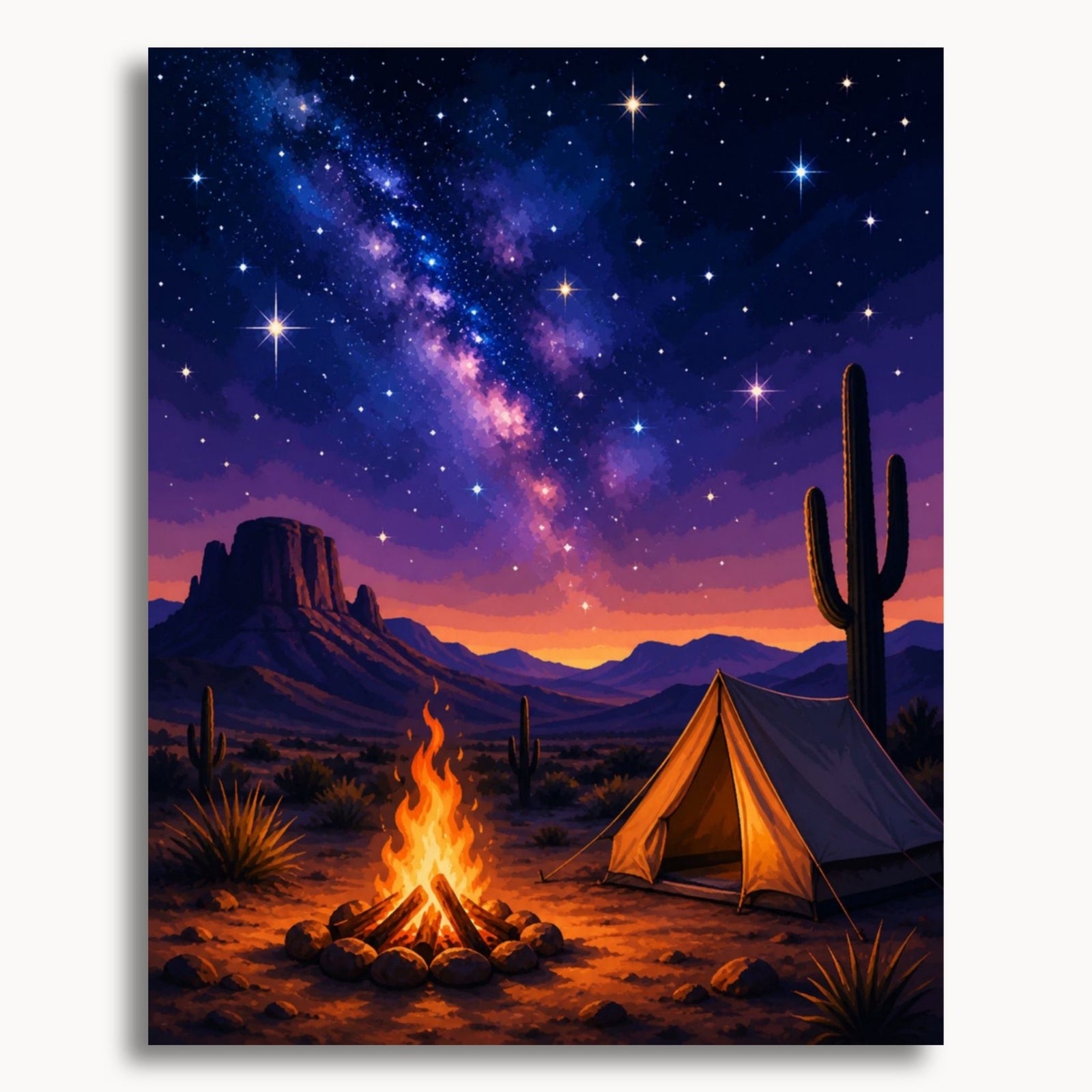 Desert Campfire