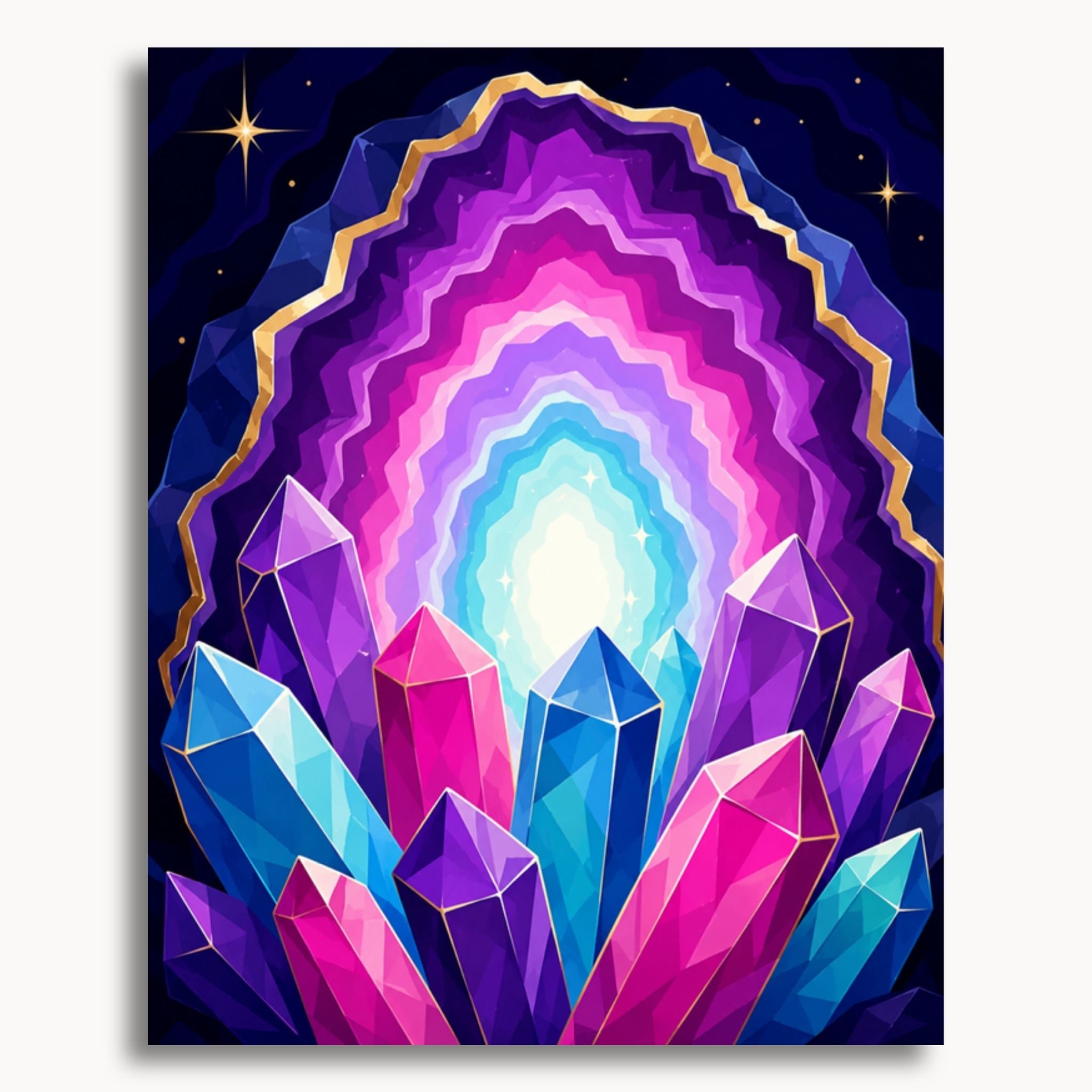 Géode de cristal