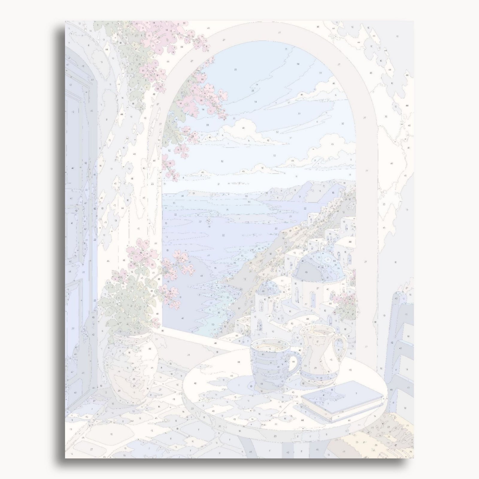 Santorini-Morgen