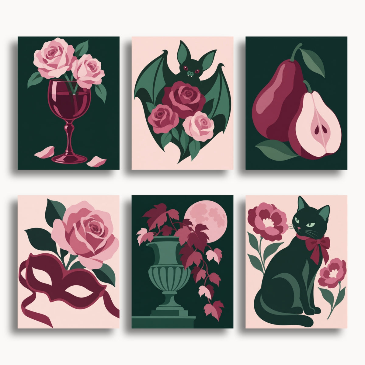Gothic Roses | 6 Mini Kits