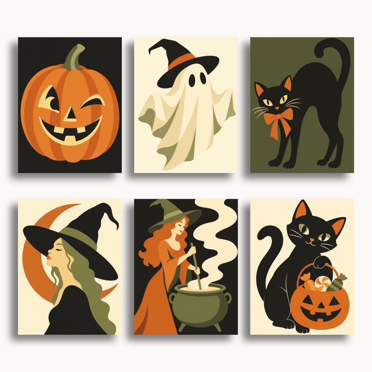 Halloween Witches | 6 Mini Kits