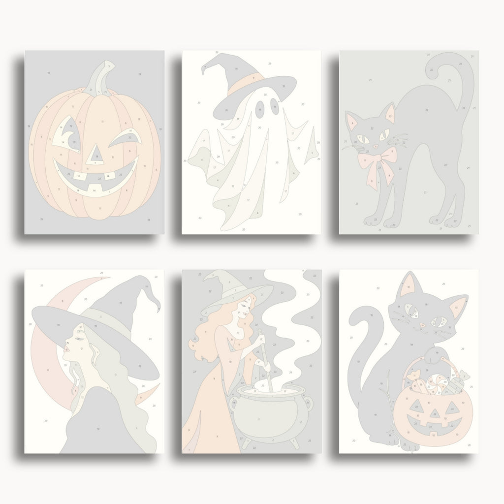 Halloween Witches | 6 Mini Kits