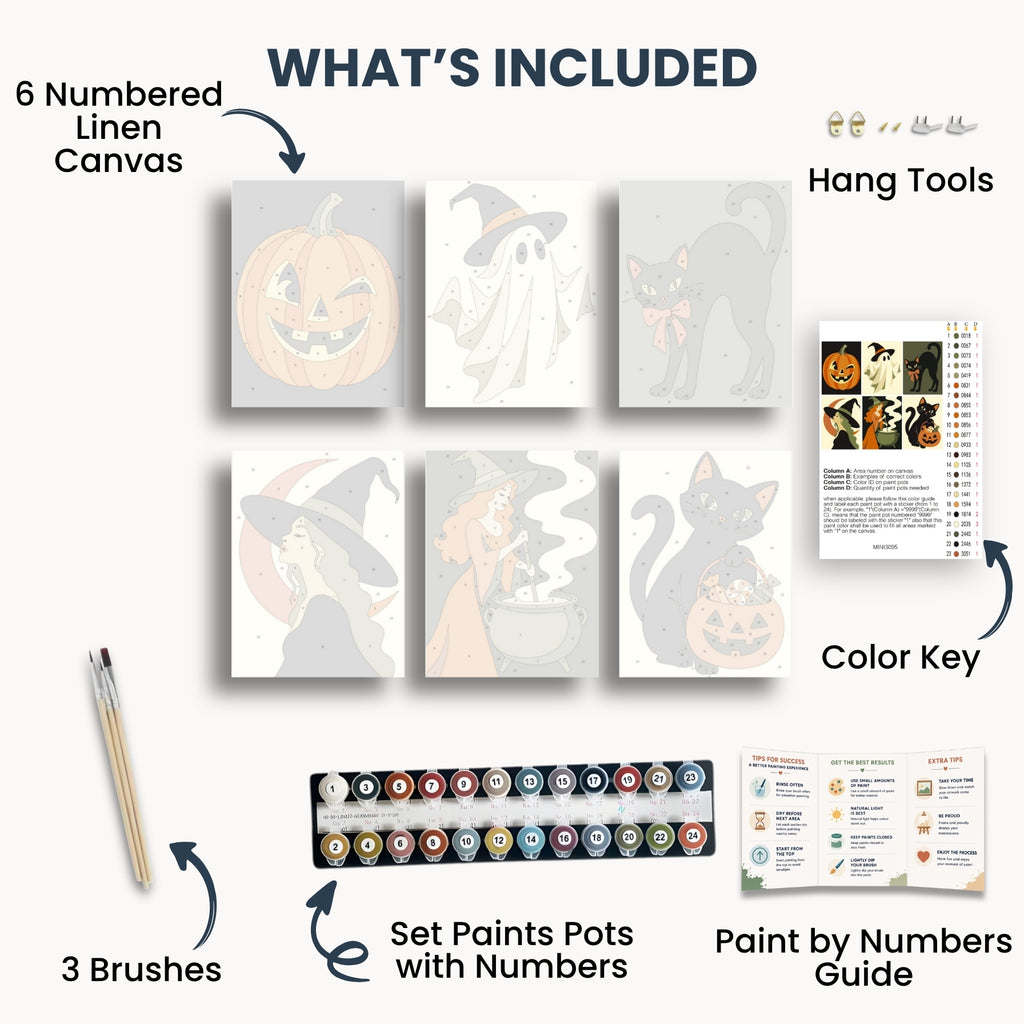Halloween Witches | 6 Mini Kits