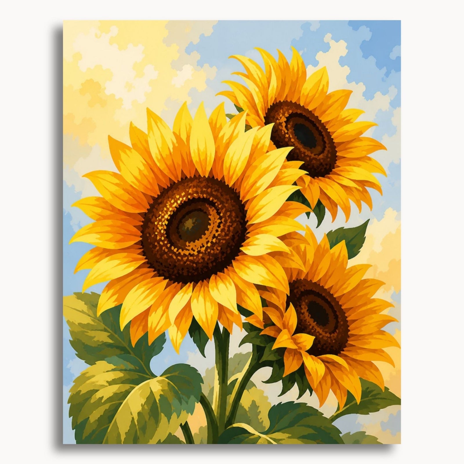 Tournesols dorés