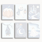 Ensemble de mini peinture par numéros Ginkgo Automne