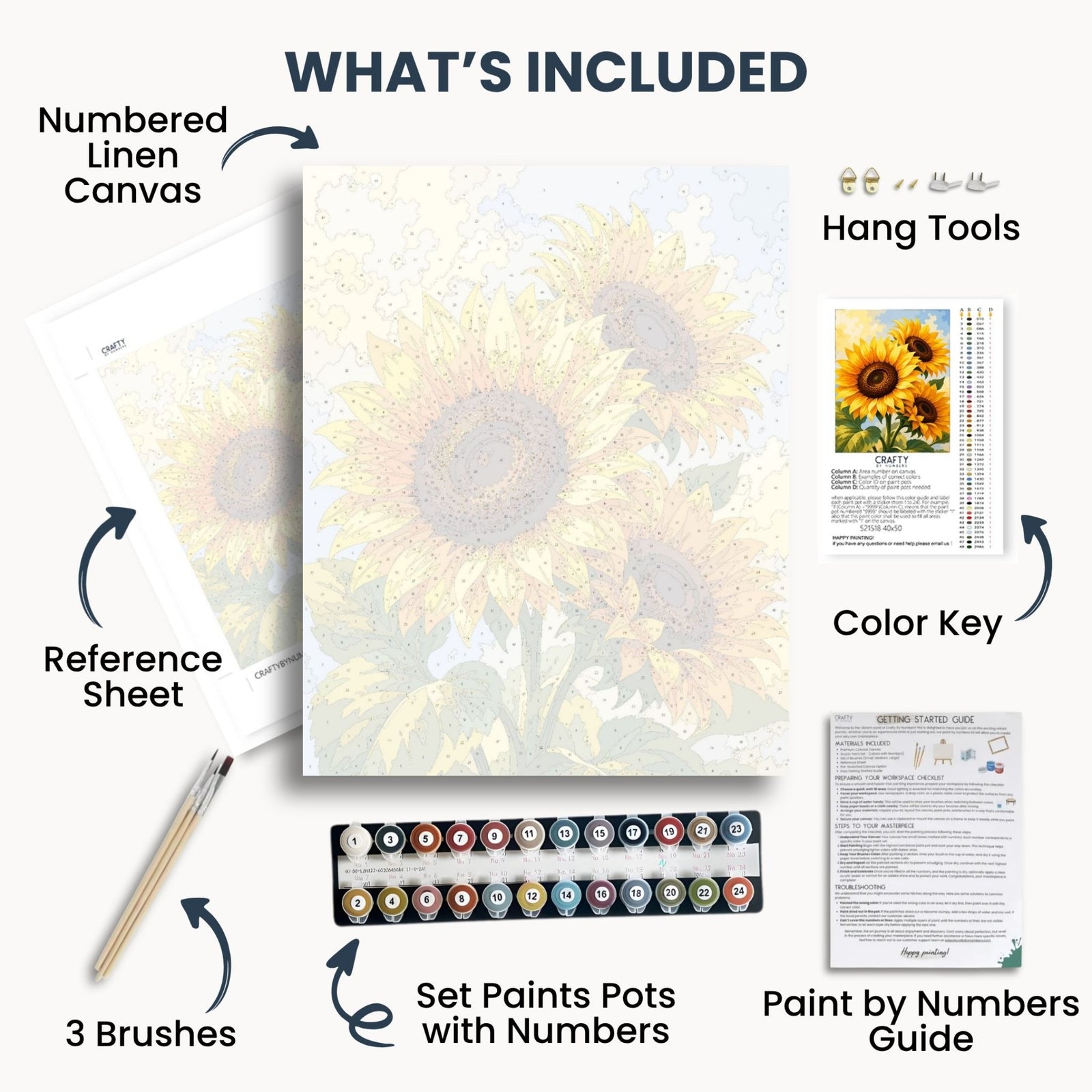 Tournesols dorés