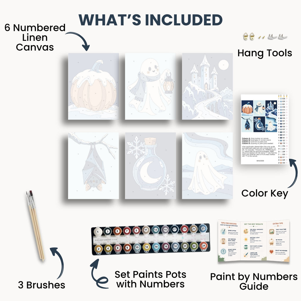 Winter Ghosts | 6 Mini Kits