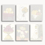 Ensemble de mini peinture par numéros Ginkgo Automne