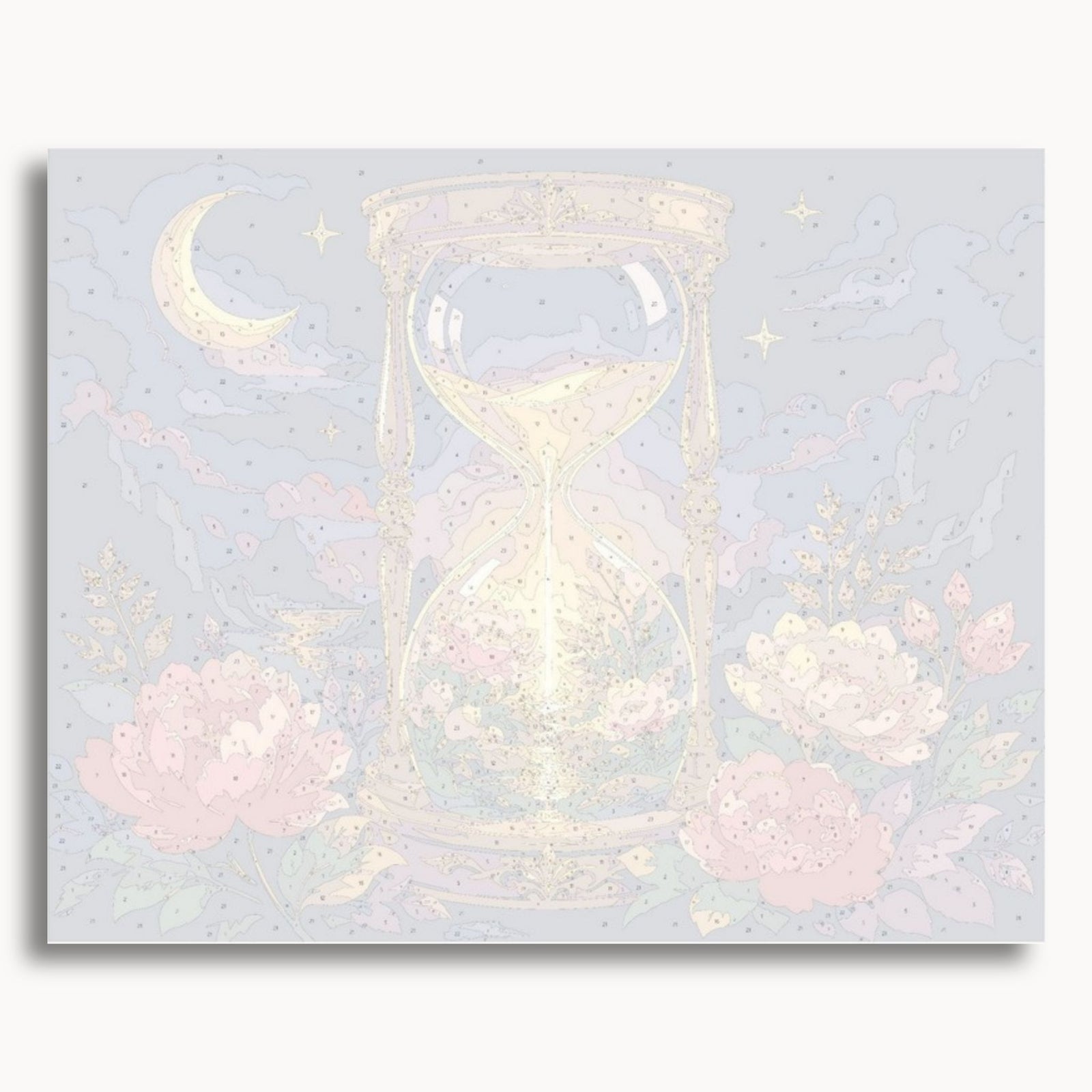 Sablier Floral