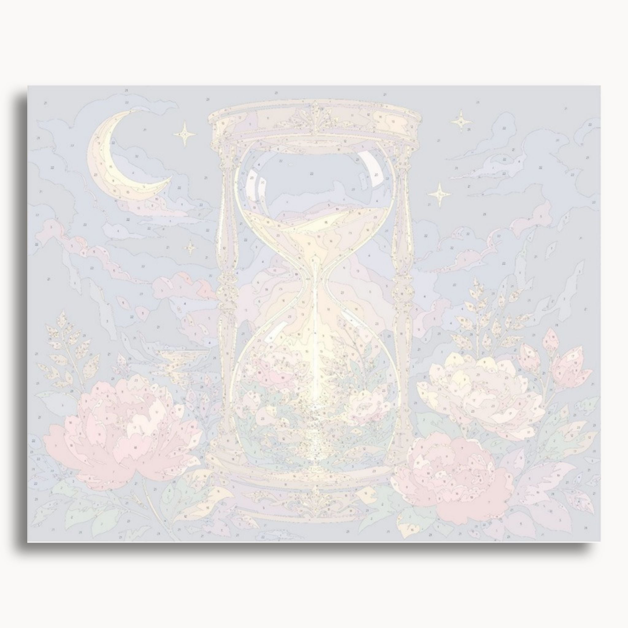Sablier Floral