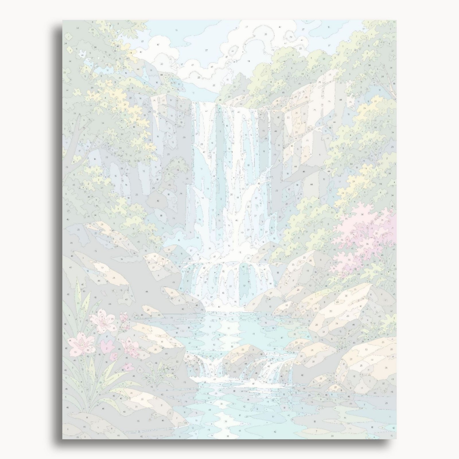 Waldwasserfall