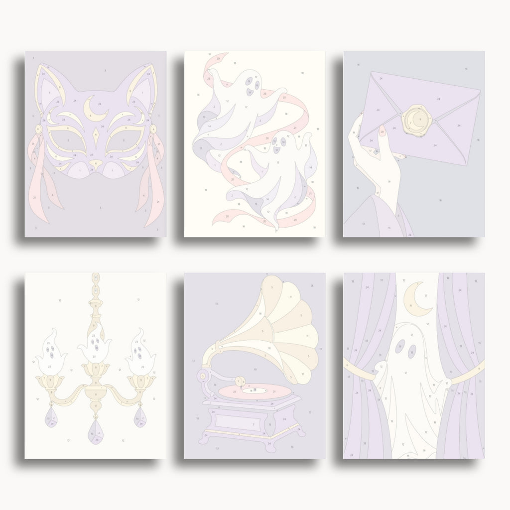 Mystical Ghosts | 6 Mini Kits