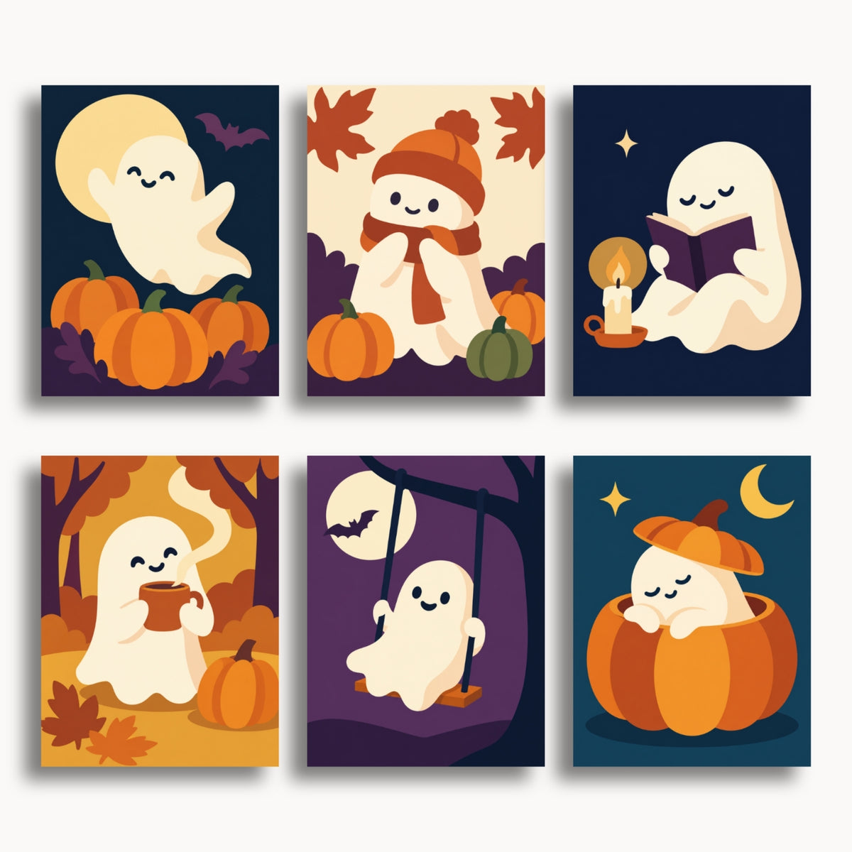 Cozy Ghosts | 6 Mini Kits