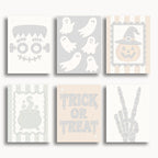 Halloween Icons Mini Paint By Numbers Set