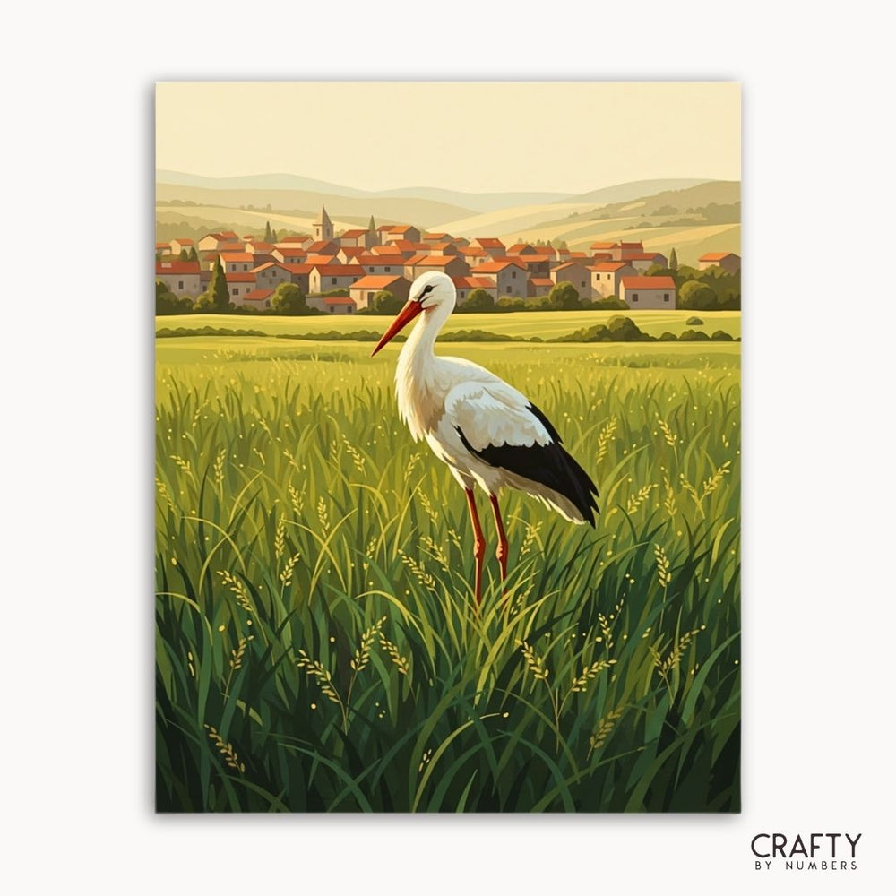 Golden Meadow Stork