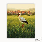 Golden Meadow Stork