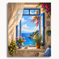 Coastal Window View