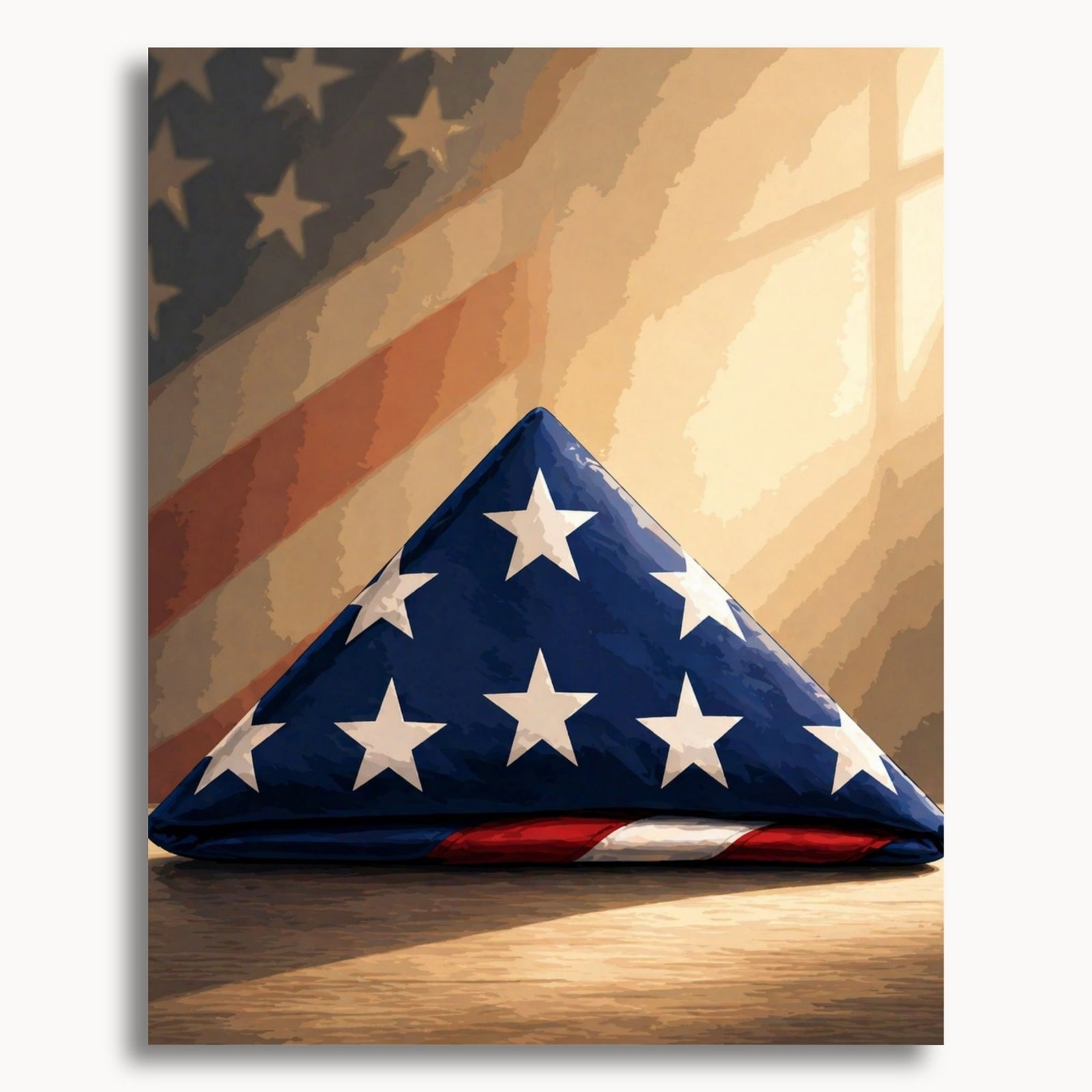 Folded Flag