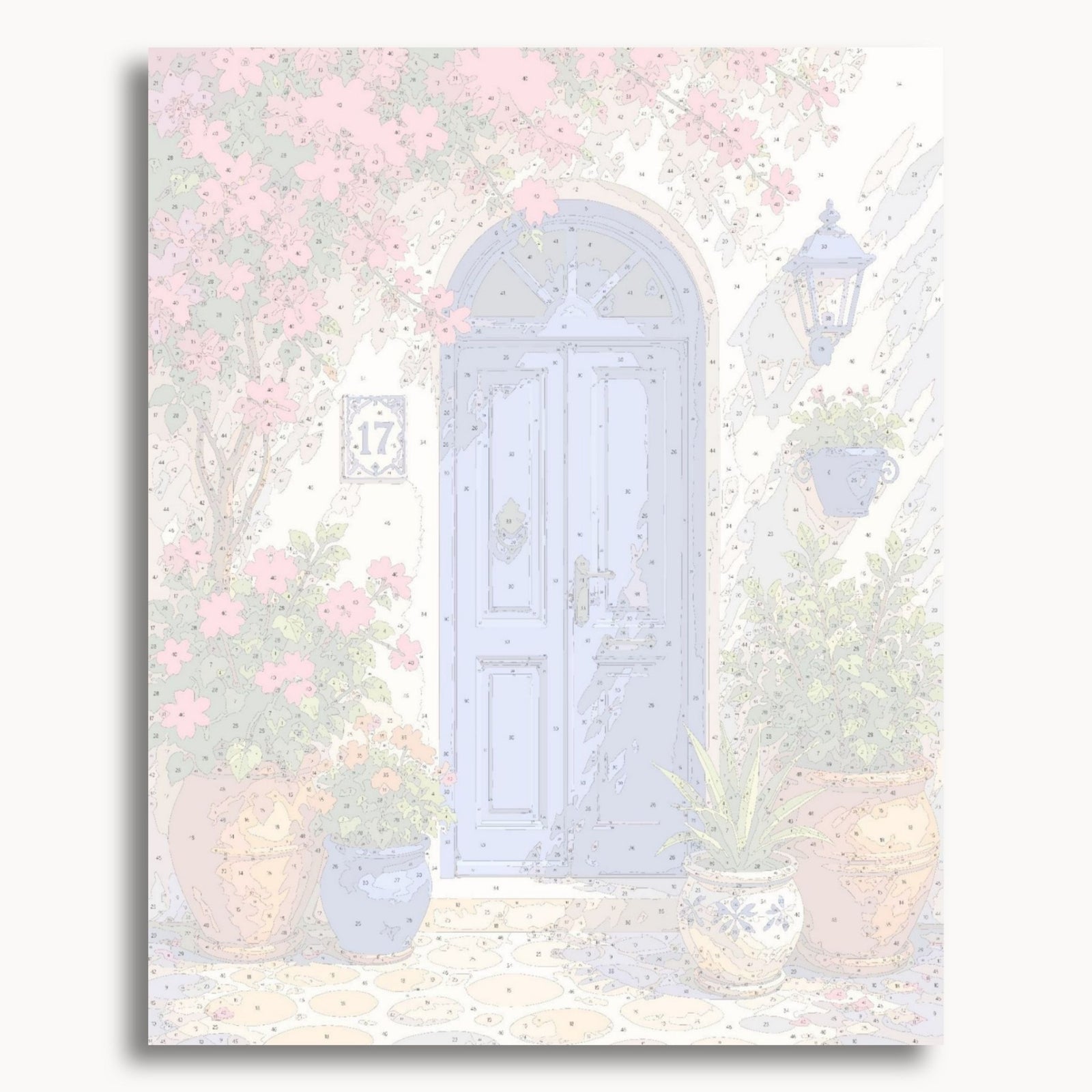 Blue Mediterranean Door