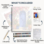 Blue Mediterranean Door