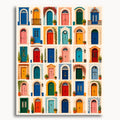 Colorful Doorways