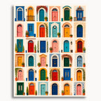 Colorful Doorways