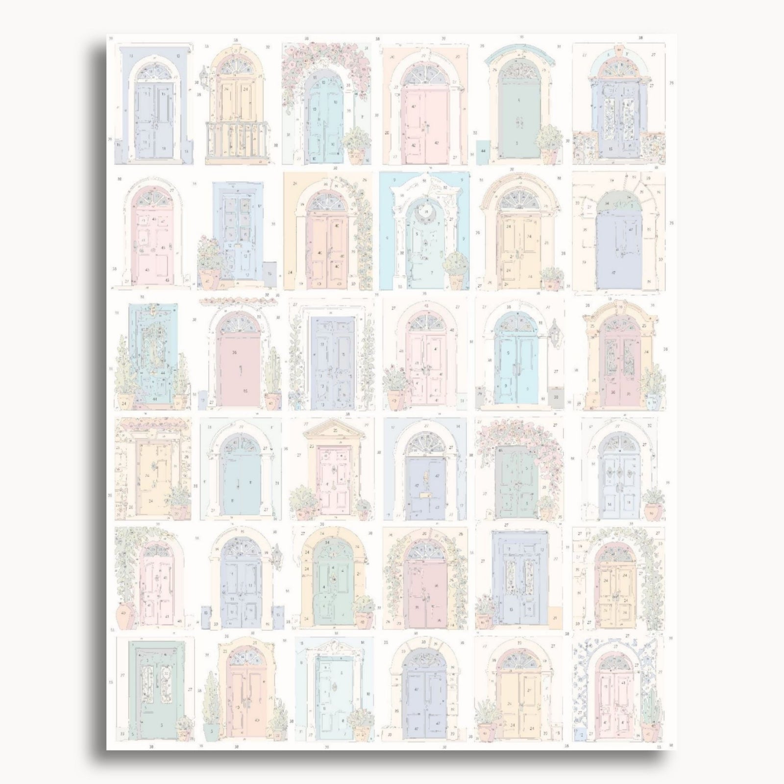 Colorful Doorways