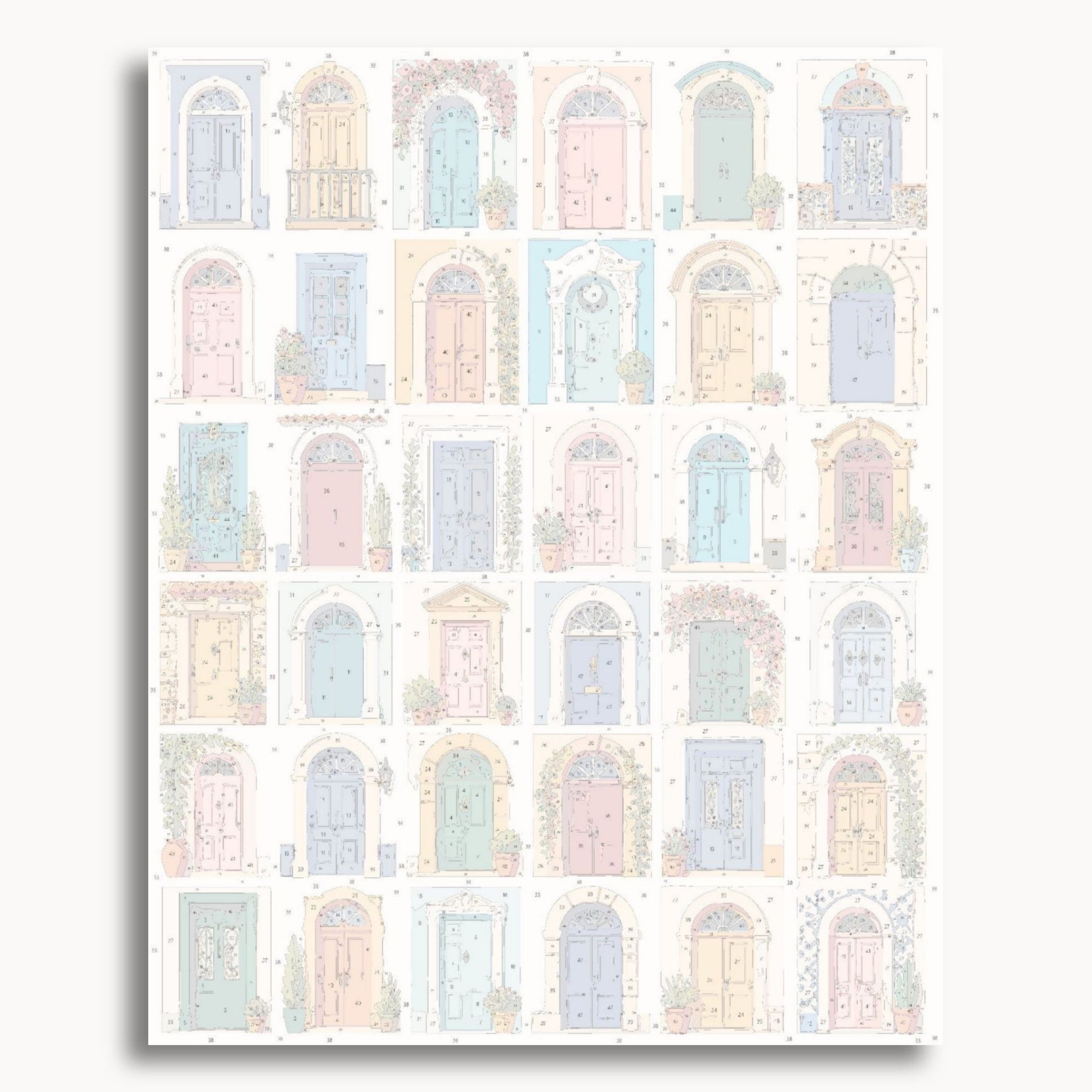 Colorful Doorways