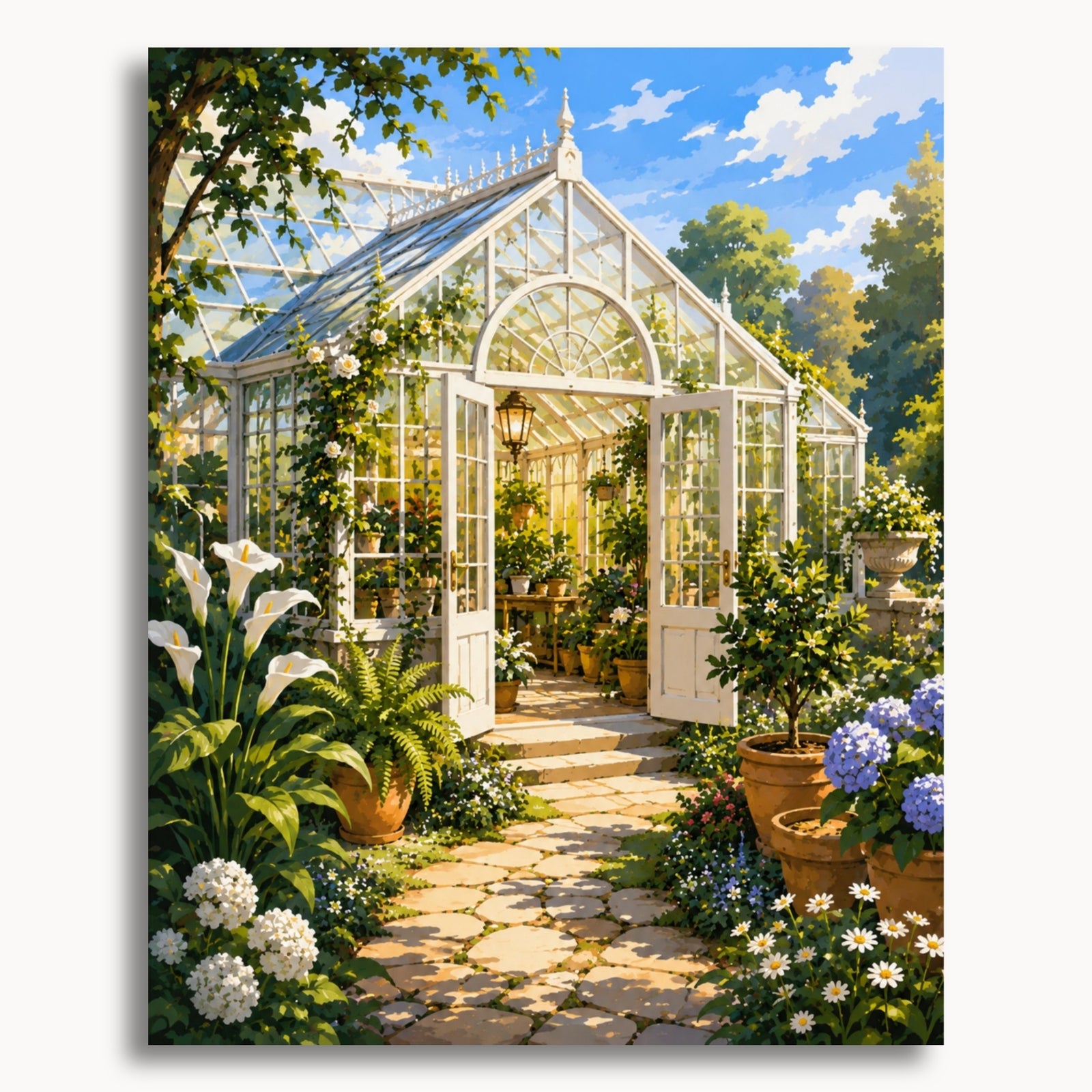 Serre de jardin