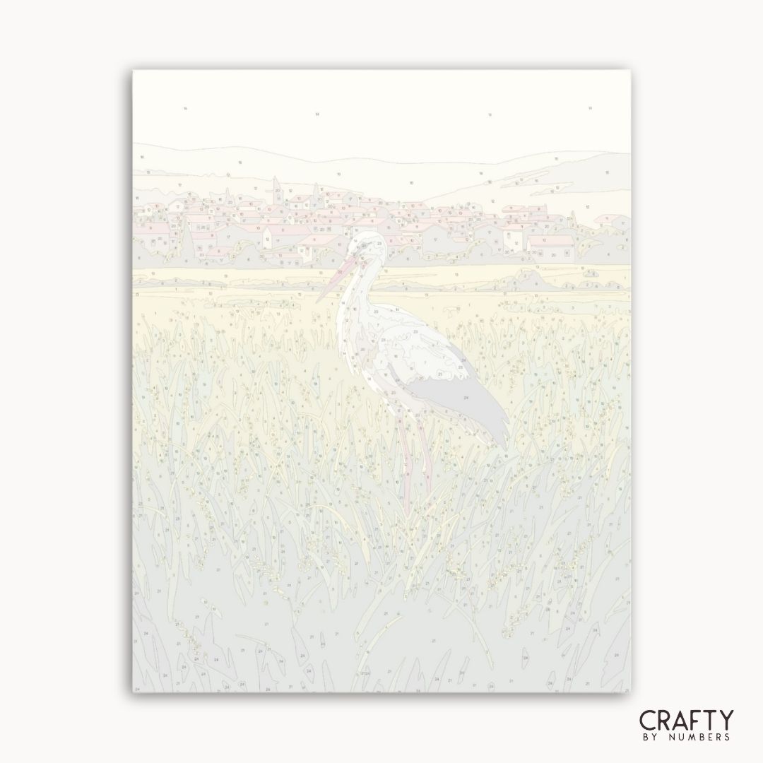 Golden Meadow Stork