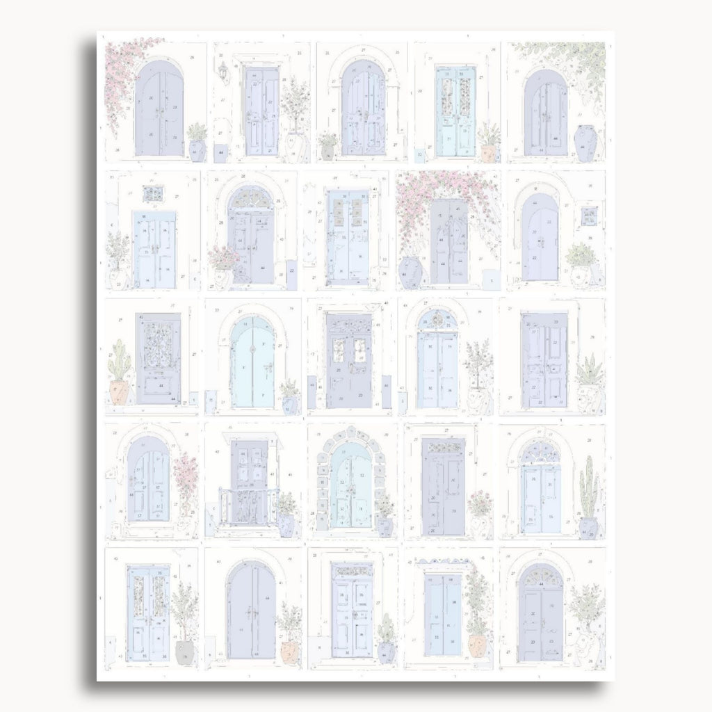 Blue Mediterranean Doors