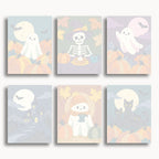 Pumpkin Ghosts Mini Paint By Numbers Set